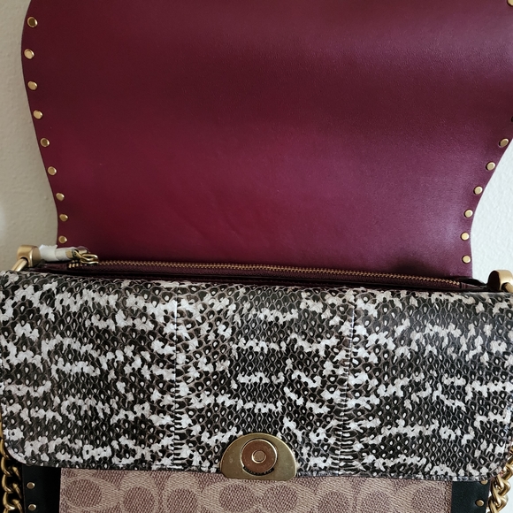 Coach Dreamer/ multi leather crossbody bag - Picture 2 of 8